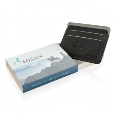 Logotrade promotional giveaway image of: Quebec RFID safe cardholder