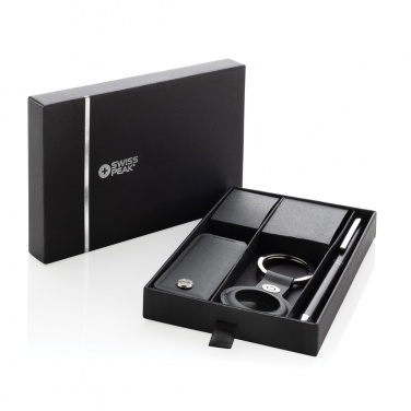 Logo trade promotional gifts image of: SP Tula RCS certified rPU 3 piece deluxe gift set