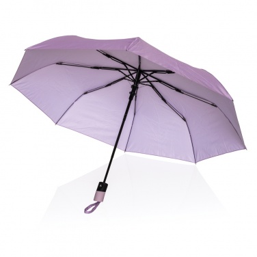Logo trade advertising product photo of: 21" Impact AWARE™ 190T mini auto open umbrella
