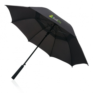 Logotrade promotional product image of: Swiss peak AWARE™ Tornado 23” storm umbrella
