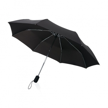 Logo trade promotional item photo of: Swiss Peak AWARE™ Traveller 21” automatic umbrella