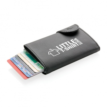 Logo trade promotional merchandise photo of: C-Secure RFID card holder & wallet