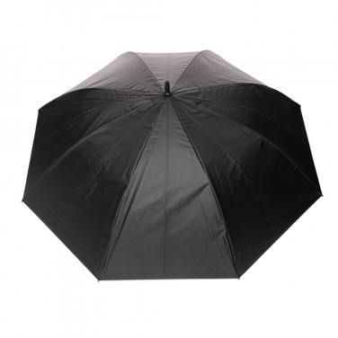 Logo trade promotional products image of: 27" Impact AWARE™ RPET 190T dual colour auto open umbrella