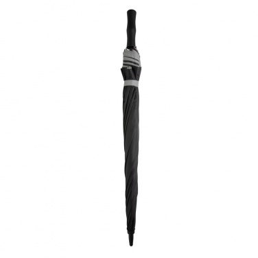 Logo trade business gift photo of: 27" Impact AWARE™ RPET 190T dual colour auto open umbrella