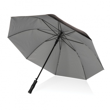 Logotrade promotional giveaway image of: 27" Impact AWARE™ RPET 190T dual colour auto open umbrella