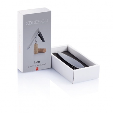 Logo trade advertising products picture of: Eon 2 step corkscrew