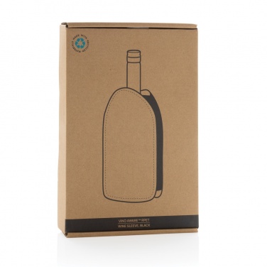 Logo trade promotional products image of: Vino AWARE™ RPET wine cooler sleeve