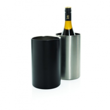 Logo trade promotional merchandise image of: Vino RCS certified recycled stainless steel wine bucket
