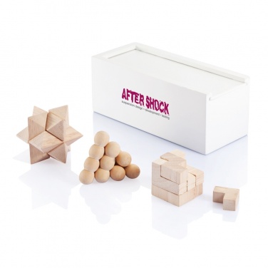 Logotrade corporate gifts photo of: 3 pcs brain teaser set