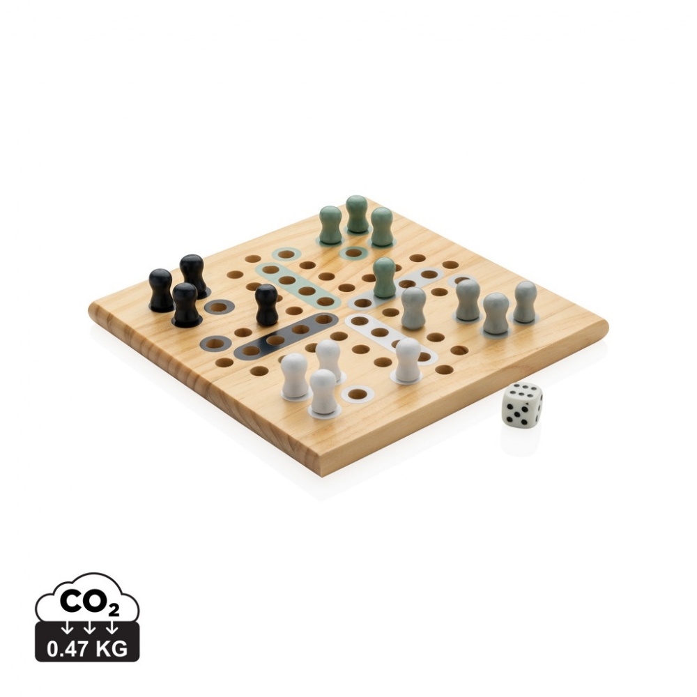 Logotrade promotional items photo of: Claire wooden Ludo game