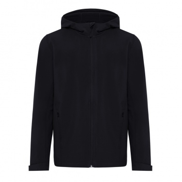 Logo trade promotional items image of: Iqoniq Makalu men recycled polyester soft shell jacket