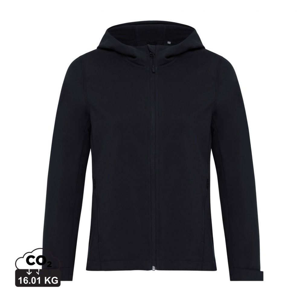 Logotrade advertising product picture of: Iqoniq Makalu women recycled polyester soft shell jacket