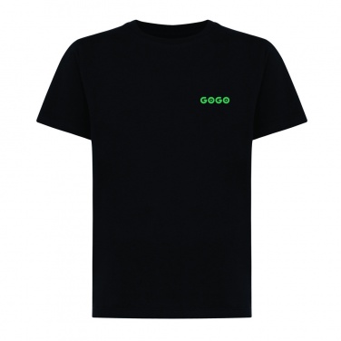 Logo trade promotional merchandise image of: Iqoniq Koli kids lightweight recycled cotton t-shirt