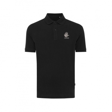 Logo trade promotional items picture of: Iqoniq Yosemite recycled cotton pique polo