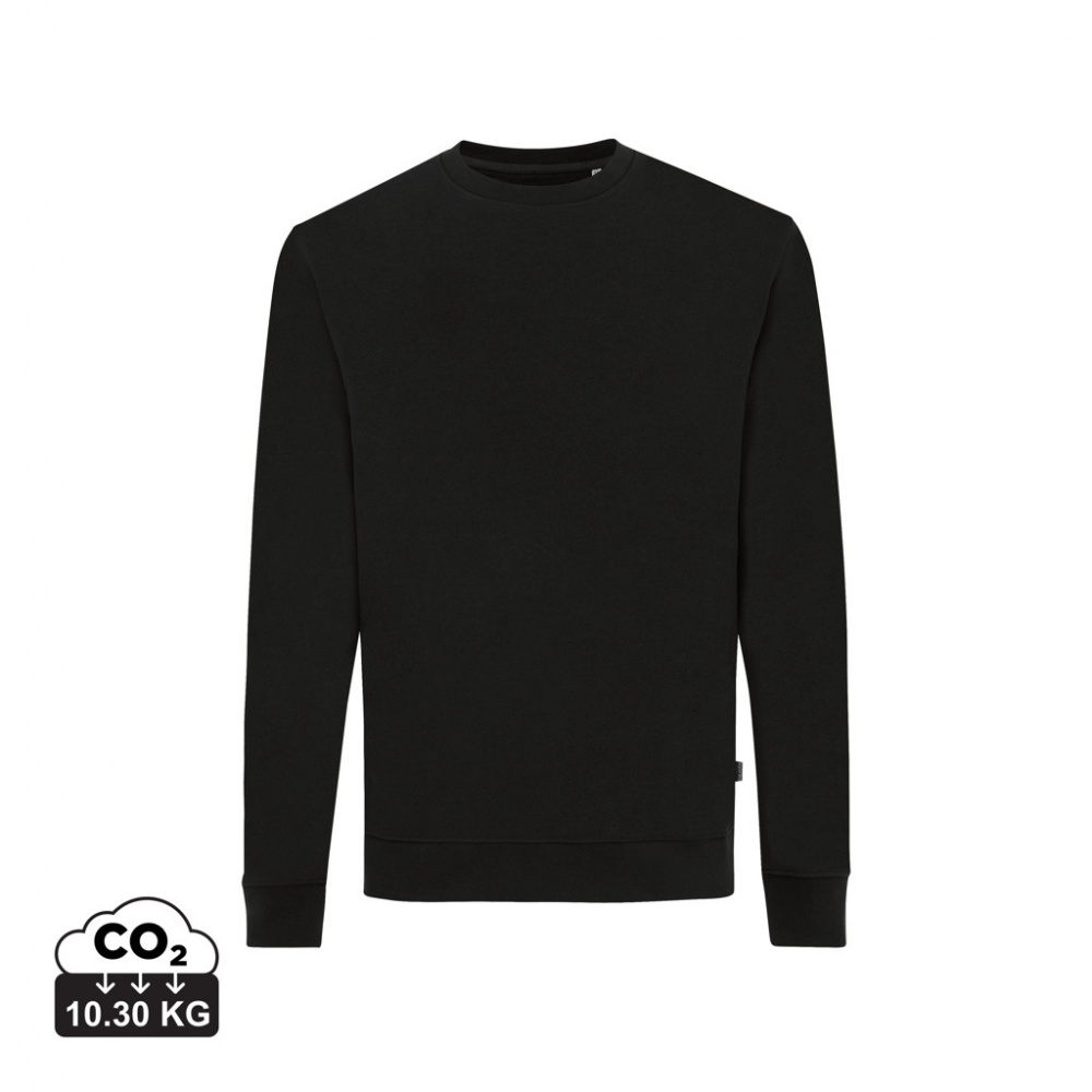 Logo trade advertising products image of: Iqoniq Zion recycled cotton crew neck