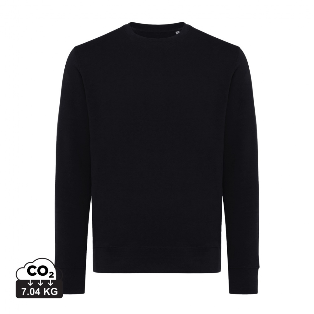 Logotrade promotional giveaway image of: Iqoniq Etosha lightweight recycled cotton crew neck