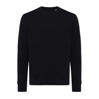 Logo trade promotional merchandise photo of: Iqoniq Etosha lightweight recycled cotton crew neck