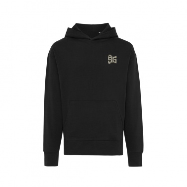 Logo trade promotional products picture of: Iqoniq Yoho recycled cotton relaxed hoodie