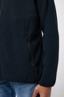 Logo trade promotional products image of: Iqoniq Talung recycled polyester microfleece zip through