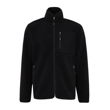 Logotrade promotional item image of: Iqoniq Diran recycled polyester pile fleece jacket