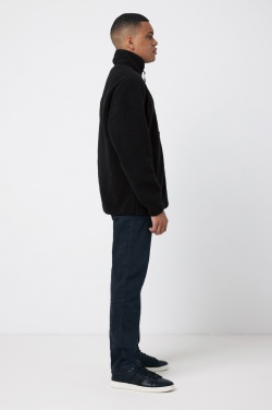 Logo trade business gifts image of: Iqoniq Diran recycled polyester pile fleece jacket