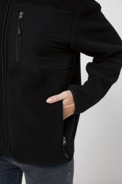 Logotrade advertising product image of: Iqoniq Diran recycled polyester pile fleece jacket