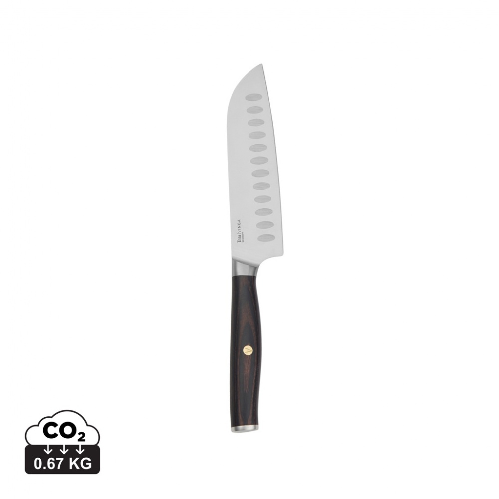 Logotrade promotional item picture of: VINGA Tara RCS recycled steel santoku knife