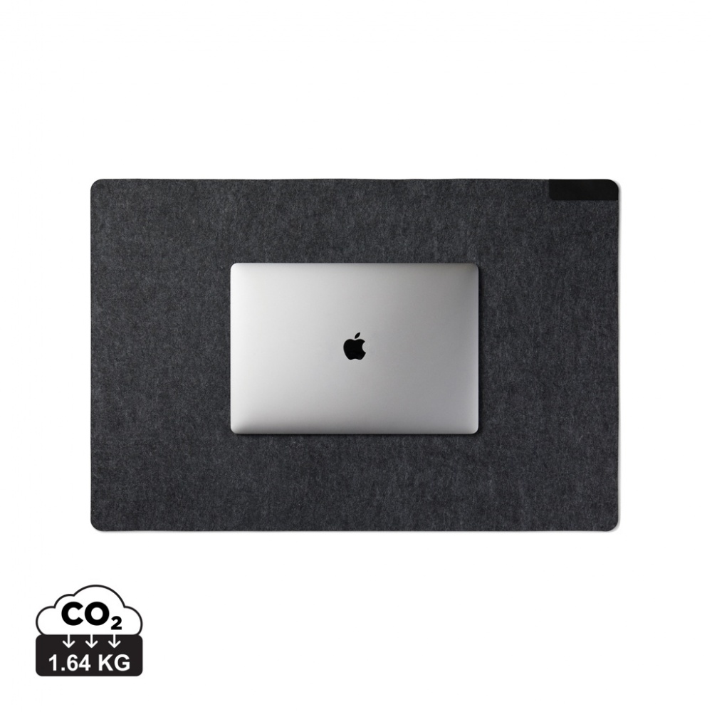 Logotrade promotional giveaway picture of: VINGA Albon GRS recycled felt desk pad