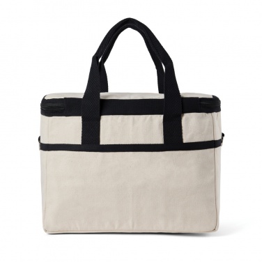Logo trade promotional products image of: VINGA Volonne AWARE™ recycled canvas cooler basket