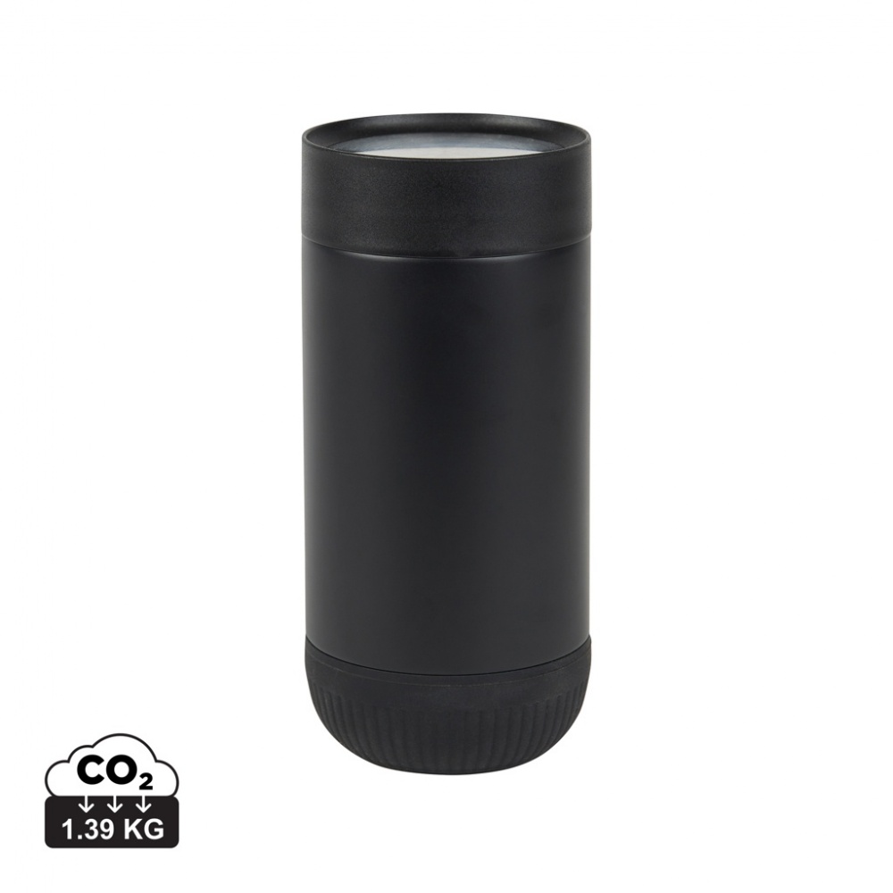 Logo trade promotional gift photo of: VINGA Erie RCS recycled SS push mug 350 ML