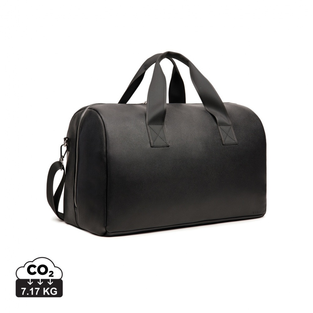 Logo trade business gift photo of: VINGA Bermond RCS recycled PU weekend bag