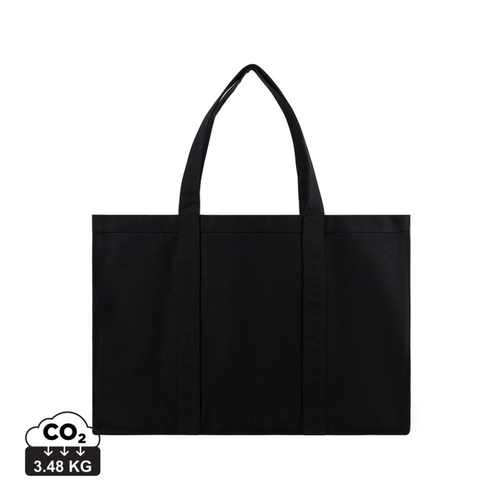 Logo trade promotional product photo of: VINGA Hilo AWARE™ recycled canvas maxi tote bag