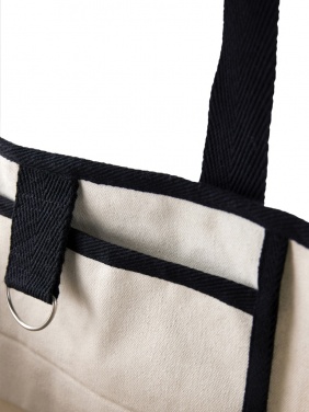 Logotrade corporate gift picture of: VINGA Volonne AWARE™ recycled canvas beach bag