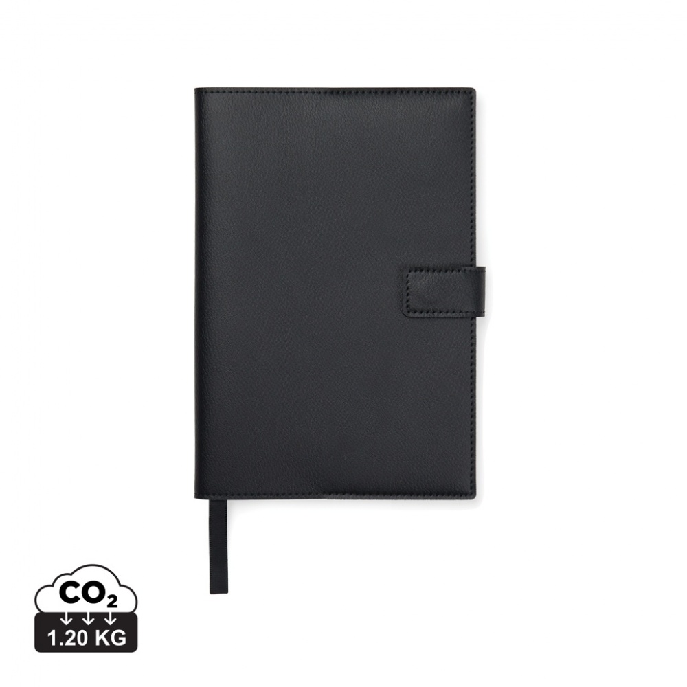Logo trade promotional gift photo of: VINGA Timo PU RCS RPET notebook