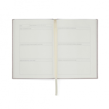 Logotrade promotional gifts photo of: VINGA Thankfulness GRS recycled paper journal