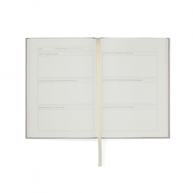 Logo trade promotional gifts image of: VINGA Mind GRS recycled paper journal