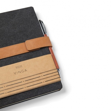 Logotrade promotional giveaway image of: VINGA Bosler RCS recycled paper notebook