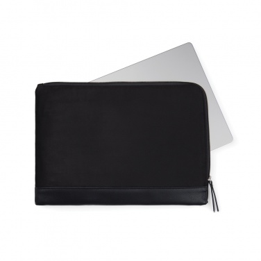 Logo trade corporate gifts image of: VINGA Marlow RCS recycled polyester 16" laptop sleeve