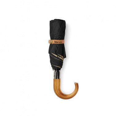Logo trade promotional item photo of: VINGA Bosler AWARE™ recycled pet 21" foldable umbrella