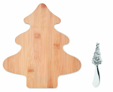 Logotrade corporate gift image of: Cheese board set in bamboo Essen