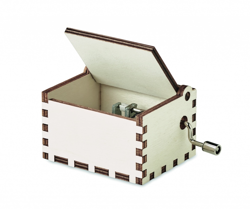 Logotrade promotional merchandise picture of: Wooden Christmas music box