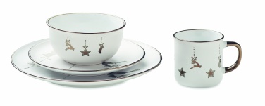 Logotrade promotional gift picture of: 4 piece ceramic place setting