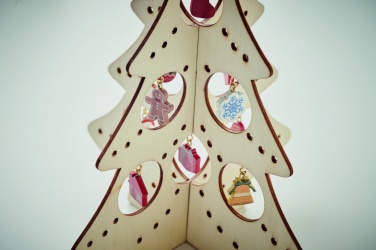 Logotrade corporate gifts photo of: Wooden Xmas tree decoration