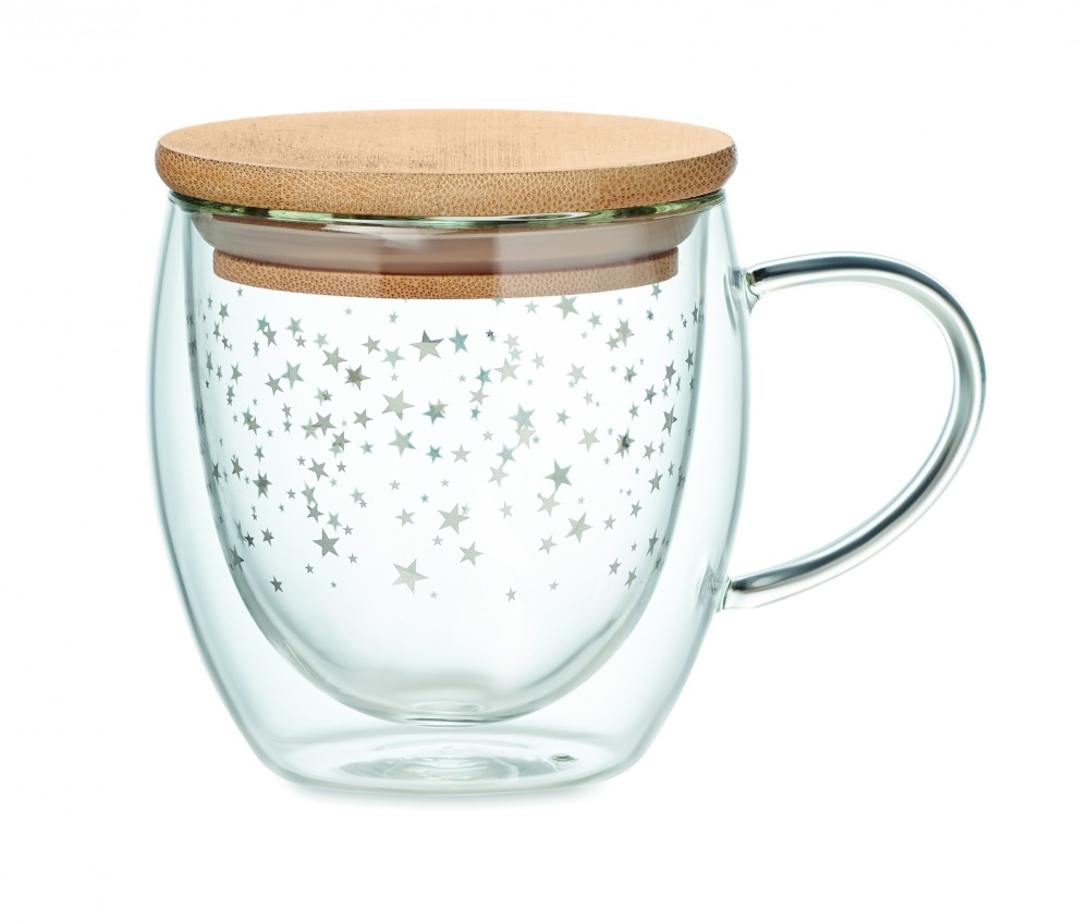 Logotrade promotional merchandise picture of: Double wall borosilicate mug