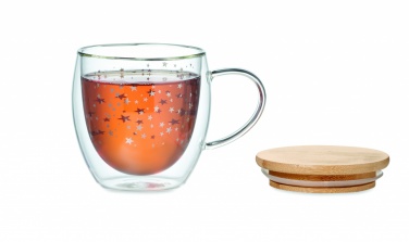 Logo trade promotional items picture of: Double wall borosilicate mug