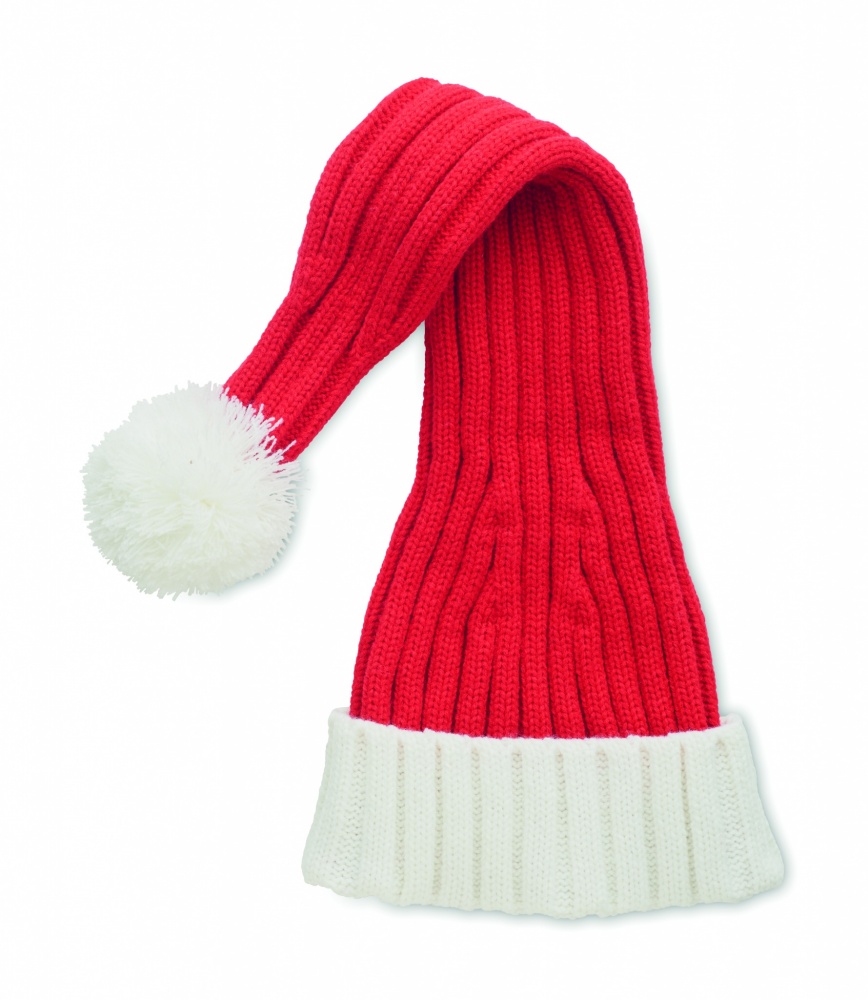 Logo trade promotional merchandise photo of: Long Christmas knitted beanie