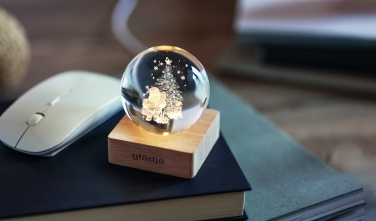 Logo trade advertising product photo of: Christmas LED crystal ball