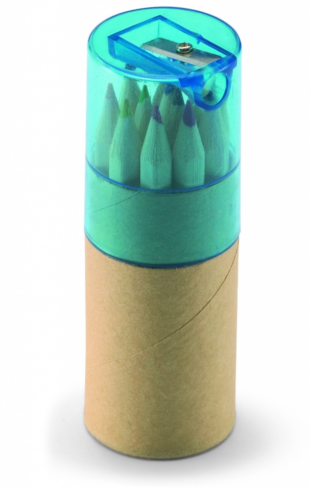 Logotrade promotional gift image of: 12 coloured pencils