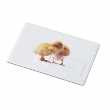 Logo trade business gift photo of: Creditcard. USB flash 32GB