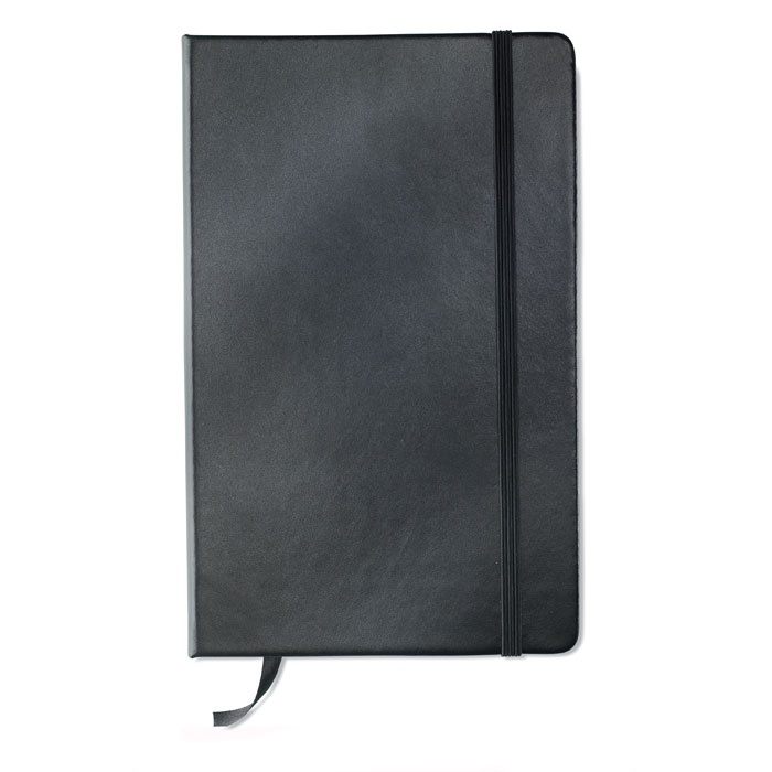 Logo trade promotional product photo of: A5 notebook 96 lined sheets